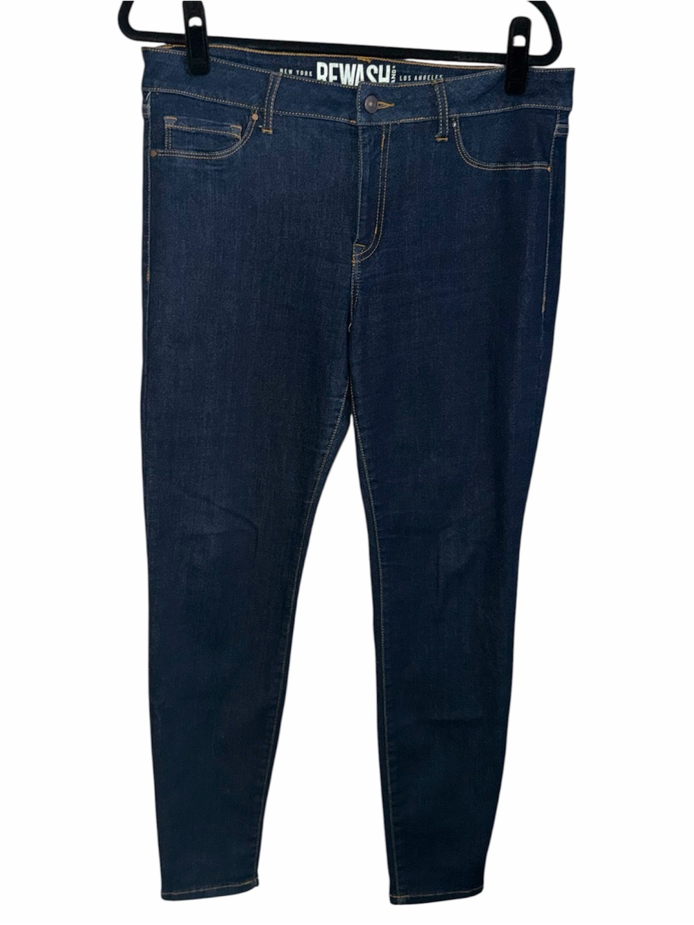 𝐑𝐄𝐖𝐀𝐒𝐇 𝐁𝐑𝐀𝐍𝐃 | DARK WASH SKINNY DENIM JEANS